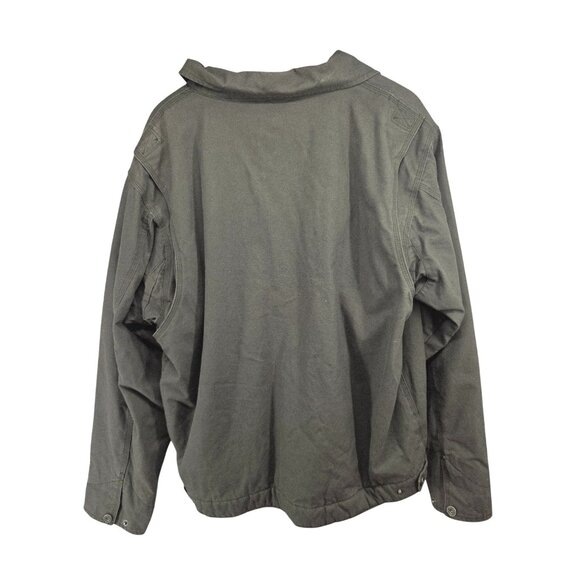 Cabela's Canvas Work Jacket Sherpa Lined XL Tall/Long 90's Vintage - Picture 10 of 10